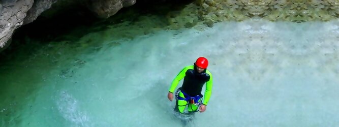 Trip Tschechien - Canyoning - Die Hotspots für Rafting und Canyoning. Abenteuer Aktivität in der Tiroler Natur. Tiefe Schluchten, Klammen, Gumpen, Naturwasserfälle.